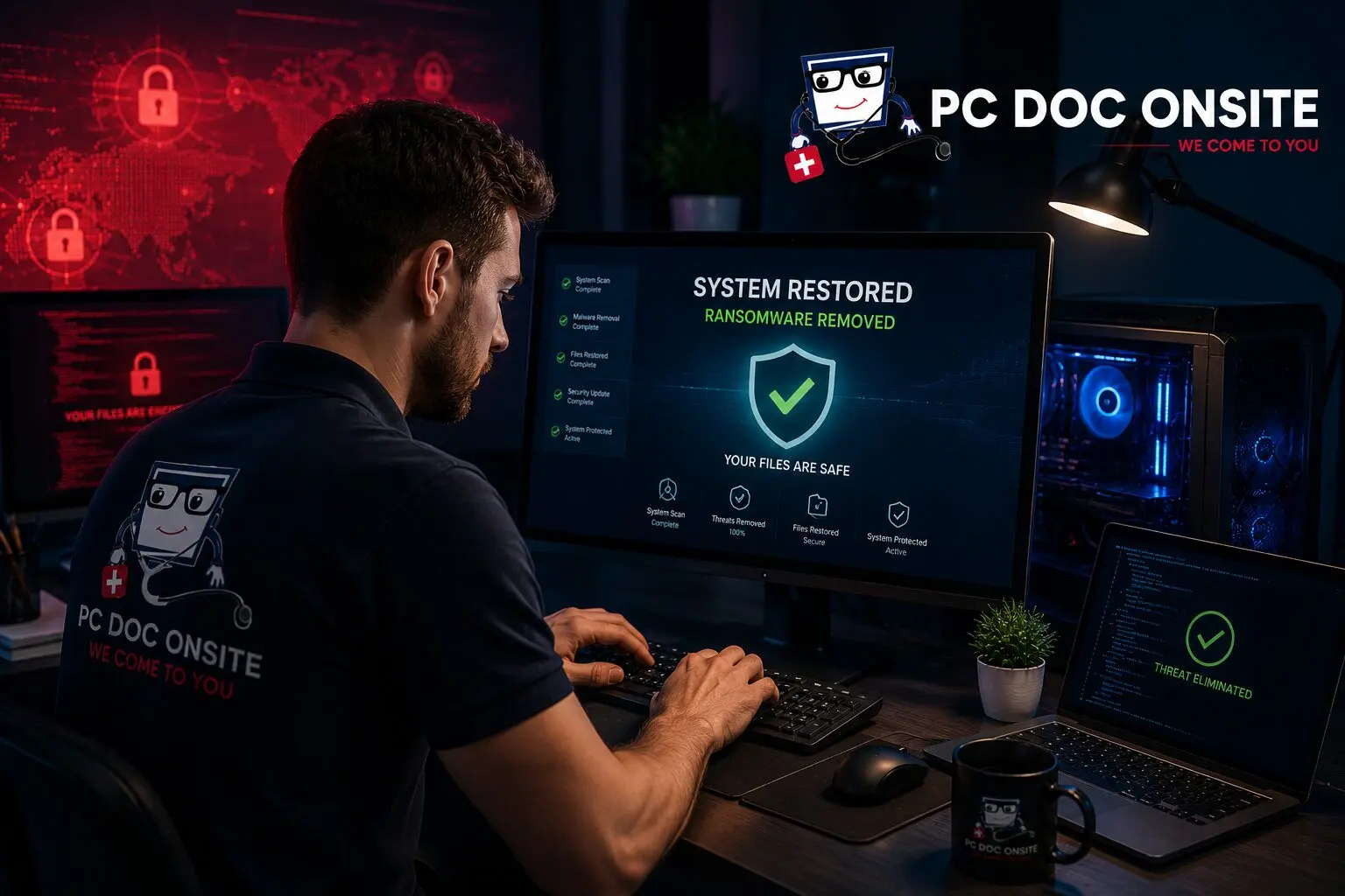 Professional ransomware removal in Melbourne